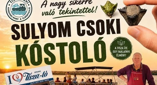 Különleges sulyomkóstolóval várják az érdeklődőket augusztus 20-án a Tisza-tavon