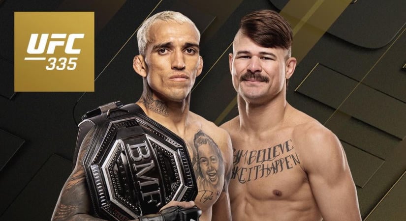 Charles Oliveira a UFC 335 főmeccsén védheti meg a BMF bajnoki címét Diego Lopes ellen