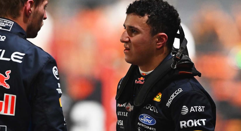 Hadjar értetlenül áll a Red Bull teljesítménye előtt Szingapúrban