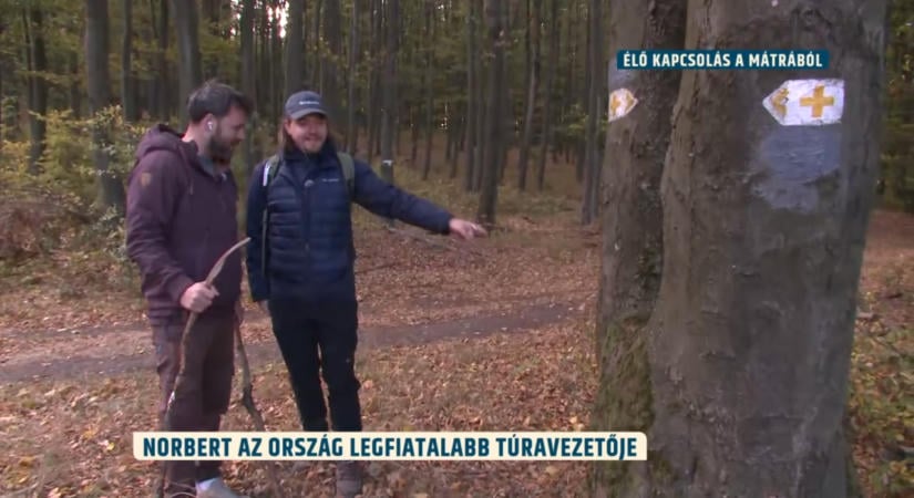 „Mi vagyunk a természetért és nem fordítva” – Magyarország legfiatalabb túravezetőjével járja a Mátrát Tihanyi Peti