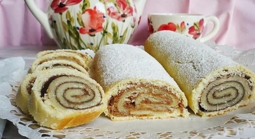 Gabriella konyhája: Linzertekercs - recept