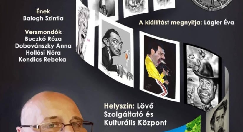 A művészet humorrá válik a lövői Karika-Túrán