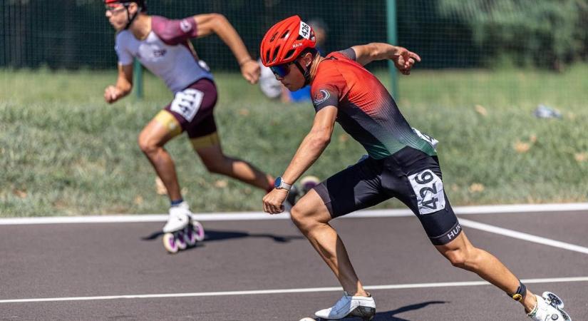 Sporttörténelmet írva ezüstig száguldott a tatabányai görkoris az Eb-n