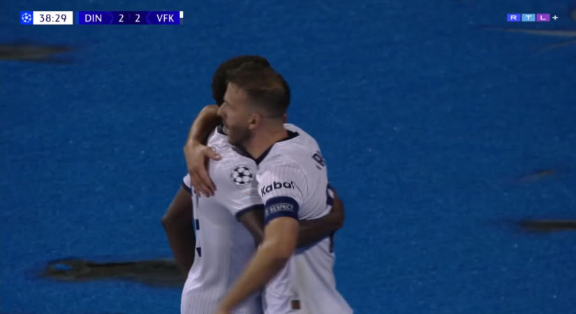 Kétgólos hátrányból állt fel a Viking a Dinamo Zagreb otthonában