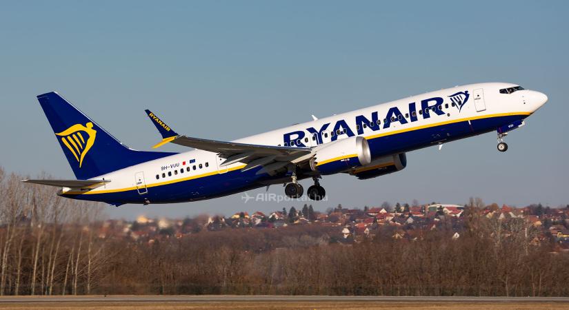 Bővülő utasszám mellett csökkent a Ryanair profitja