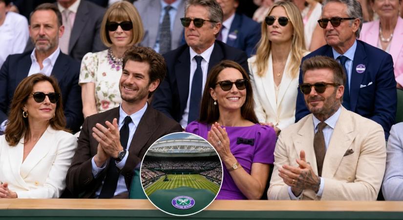 Nem hittünk a szemünknek: elképesztő világsztárdömping Wimbledonban!