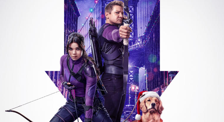 Jeremy Renner Sólyomszem-jelmezével üzenget, végre visszatérhet az MCU-ba