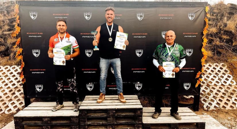 Kasza Tibi sportlövő országos bajnok lett