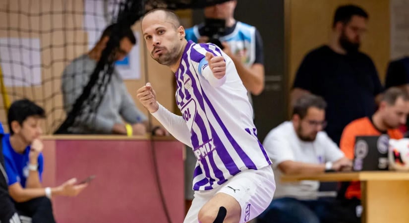 Már nem hibátlan a Veszprém, az Újpest nyerte a rangadót a futsal NB I-ben