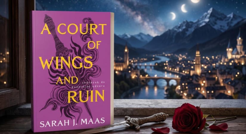 SARAH J. MAAS: Szárnyak és pusztulás udvara (ACOTAR 3.)