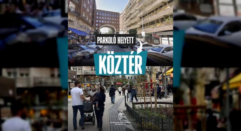 Megújult a Madách tér: autómentes övezetté alakították a Rumbach Sebestyén utca felőli szakaszt