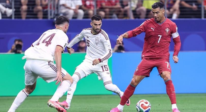 Nyolcaddöntő: Spanyolország–Portugália 1-0