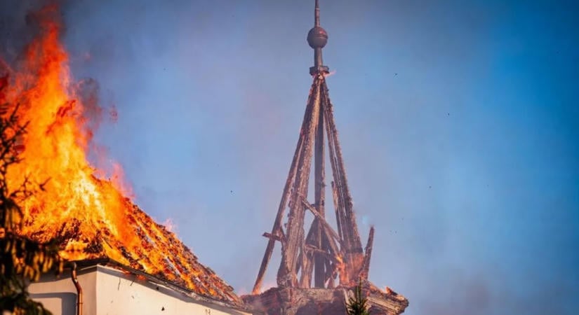 Radostyáni templomtűz: gyújtogatásra gyanakodnak a falubeliek