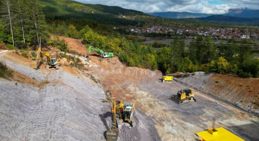 Hegyvidéken épít ki autópályát a Duna Aszfalt, Észak-Macedóniában