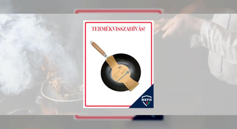 Wok serpenyőt hívott vissza a forgalmazó minőségi hiba miatt