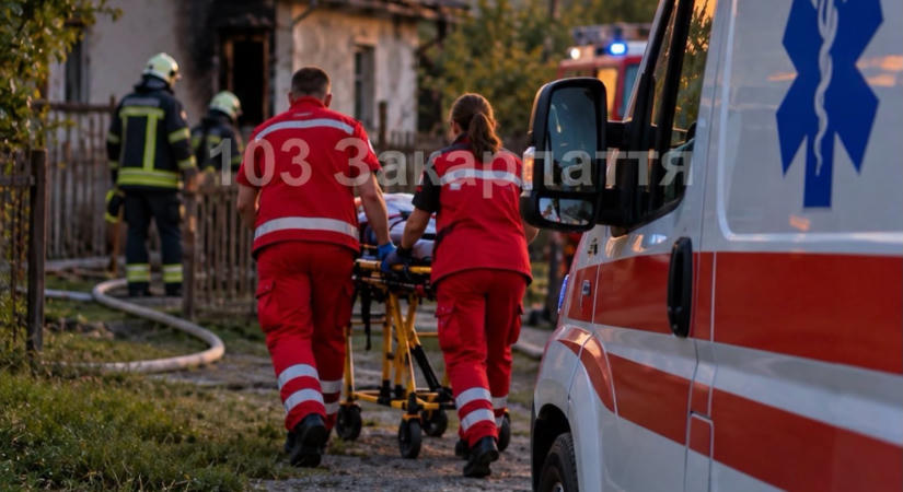 Súlyos égési sérüléseket szenvedett egy 56 éves férfi megyénkben