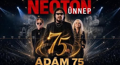 Neoton ünnep: Ádám 75 az Erkel Színházban