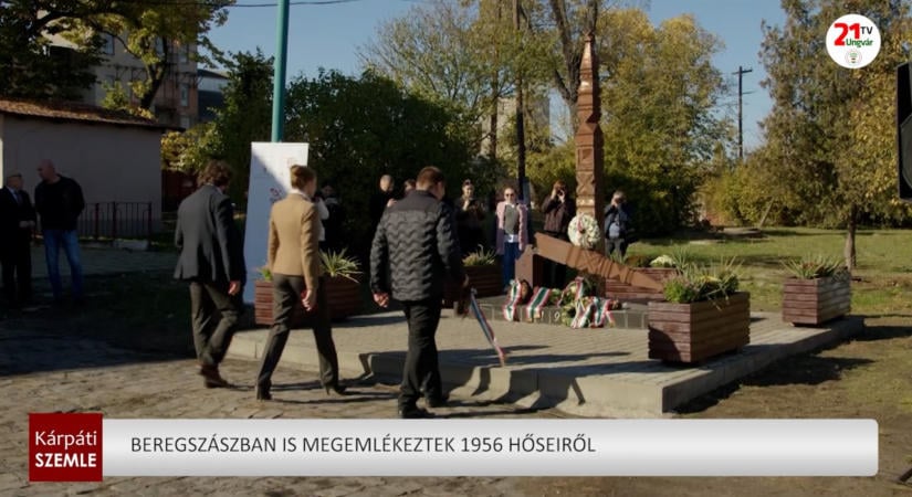 Beregszászban is megemlékeztek 1956 hőseiről – (videó)