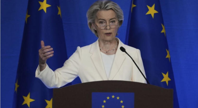 Von der Leyen: a lipcsei dróntámadás újabb eszkalációt jelent az Európai Unió területén