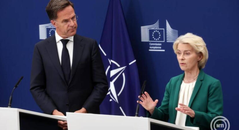 Von der Leyen: a lipcsei dróntámadás újabb eszkalációt jelent az Európai Unió területén