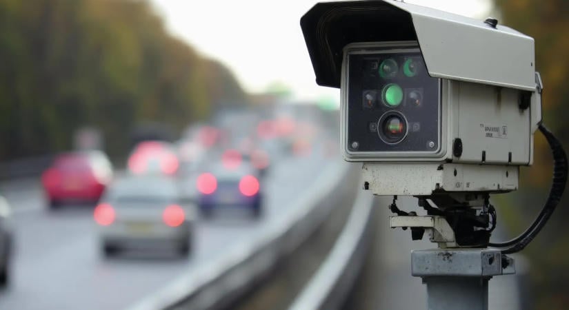 Több ezer bírságot szabtak ki az M1-es „mosolygós” traffipaxok mérései alapján