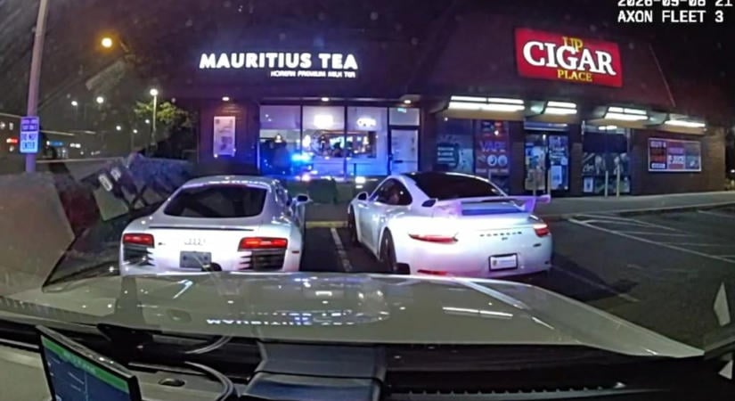Saját kamerája buktatta le a 172-vel őrjöngő Porsche sofőrjét