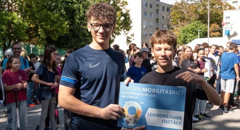 Megvan a Legmobilisabb Osztály: ők nyerték a székesfehérvári vetélkedőt