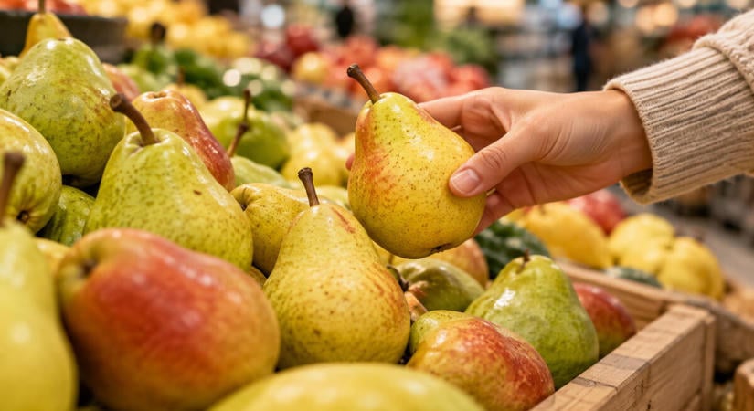 Így választják ki a tökéletes körtét a a boltban a szakemberek