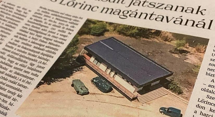 A belügyminiszter és a honvédelmi miniszter se tudja, hogy kerültek páncélozott harci járművek Mészáros Lőrinc birtokára