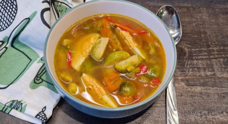 Egri recept: keleti ihletésű, chilis, zöldséges kelbimbóleves