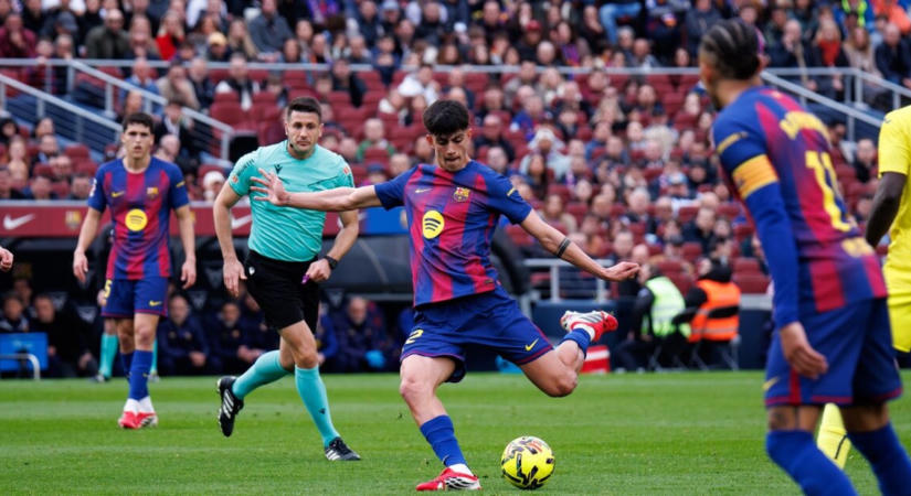 80 millió eurós ajánlatra készül az Aston Villa a Barcelona fiatal középpályásáért