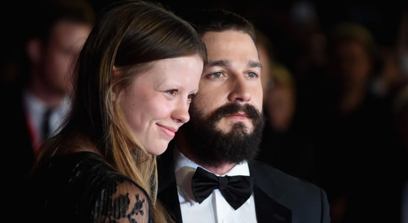 Mia Goth kizárólagos felügyeletet követel Shia LaBeouffal közös lányuk felett