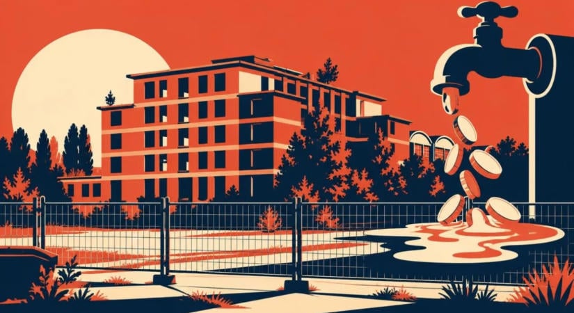 Fudan Hungary Egyetemért Alapítvány: így égett el 453 millió forint az üres székhelyen