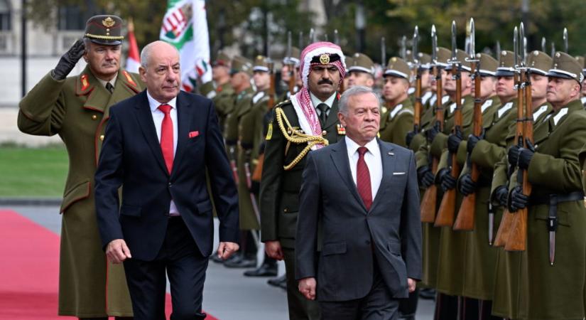 Sulyok Tamás fogadta II. Abdalláh jordán királyt