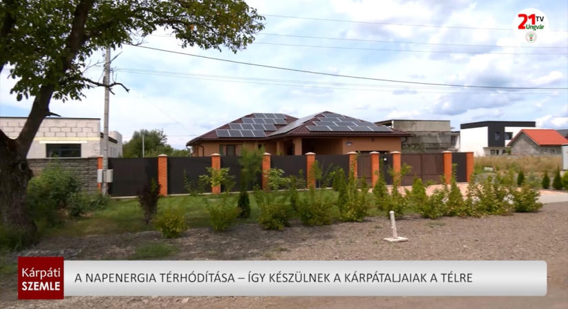 A napenergia térhódítása – így készülnek a kárpátaljaiak a télre (videó)