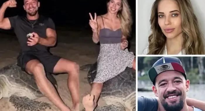 Ománi bíróság elítélte a teknősökön lovagló ukrán turistákat