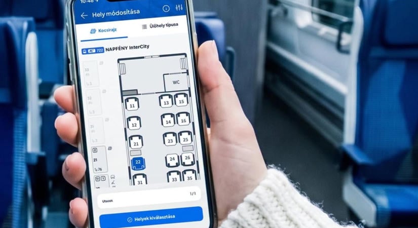 Sokat hiányolt funkciókkal bővült a MÁVPlusz applikáció