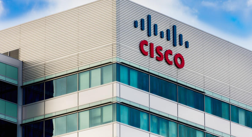 Elképesztő számokat közölt a Cisco, mégis esik az árfolyam