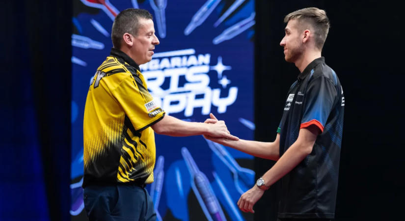 Hungarian Darts Trophy: Borbély András és Biró Milán búcsúzott, a címvédő Niko Springer továbbment