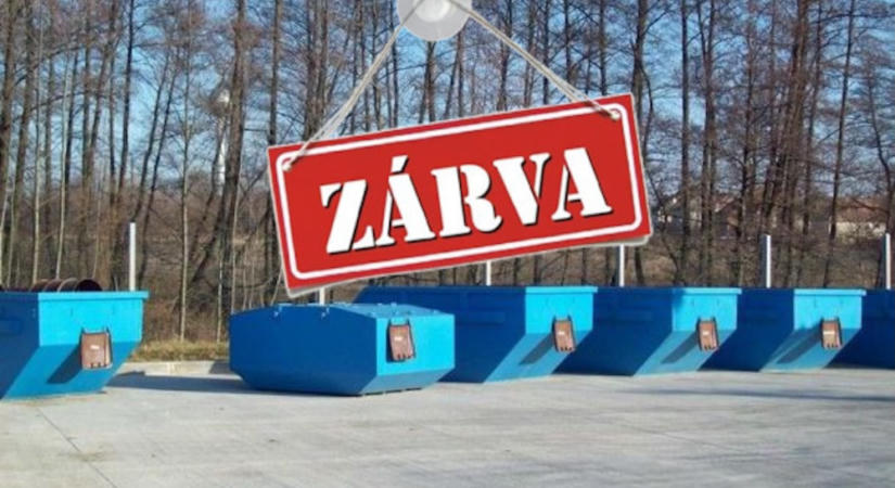 FONTOS: vasárnap zárva lesz az összes GYHG-hulladékudvar