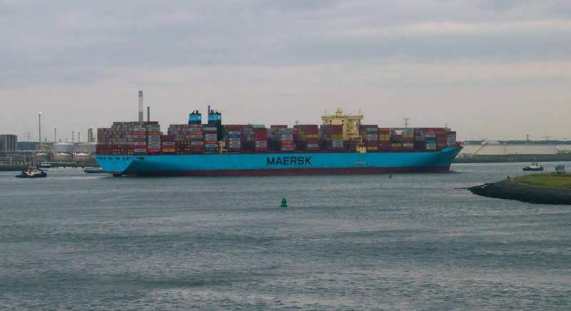 Tengeri mérföldkő: kukoricából készült üzemanyag hajtotta meg a Maersk óriáshajóját
