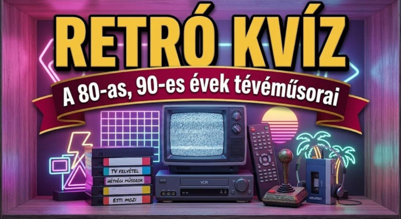 Retró kvíz: Maksa, Markos, Sas József. Emlékszel még a 90-es évek ikonikus tévéműsoraira?