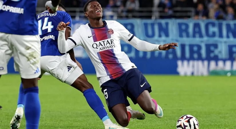 Bajnokok Ligája: hetekre kidőlt a címvédő PSG portugál balhátvédje