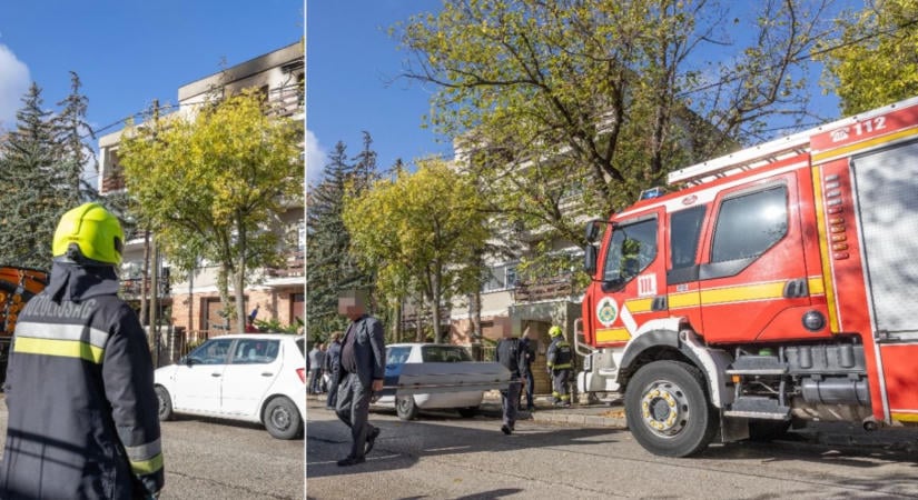 Teljesen kiégett egy budapesti lakás, a tűzoltók találták meg az orvos holttestét