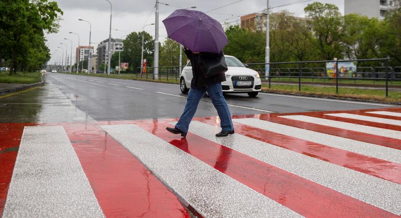 Szürke, esős lesz a szombat