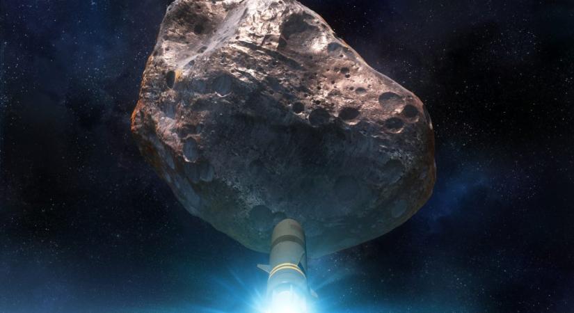 Atomtöltetekkel védhető meg a Föld a felé tartó aszteroidáktól