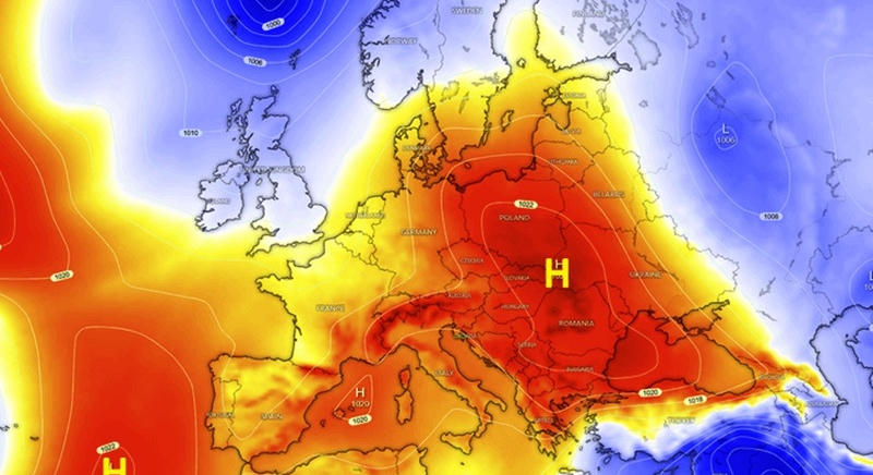 Marad az anticiklon és vele együtt a szélsőséges meleg