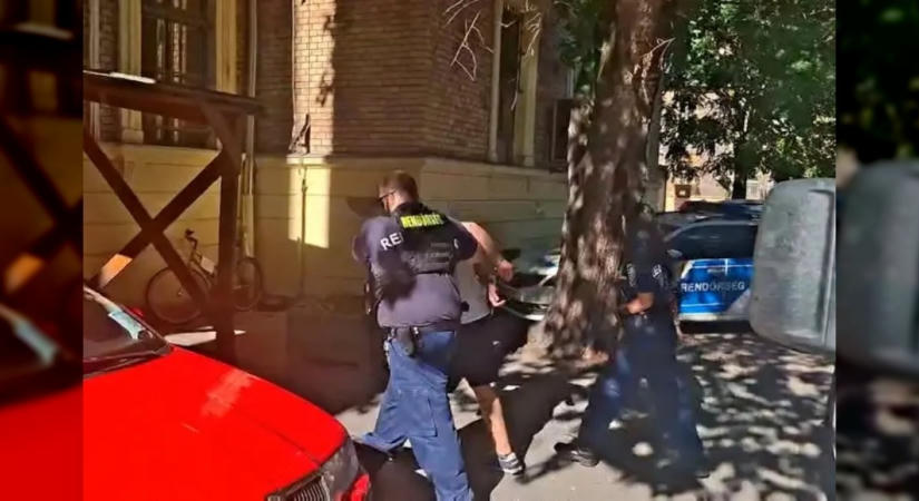 Kábítószer-kereskedelem gyanúja miatt vettek őrizetbe egy férfit a IX. kerületben
