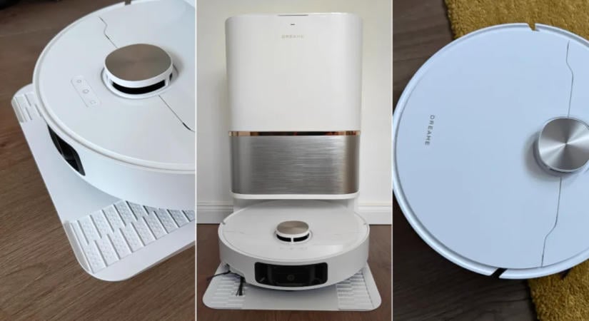 Dreame L50 Ultra AE: Ez a robotporszívó a felmosóit is kimossa