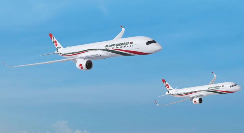Új generációs Airbusokat rendelt a Biman Bangladesh